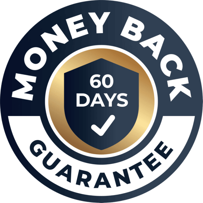 Vertigenics 60-day money-back guarantee for risk-free purchase