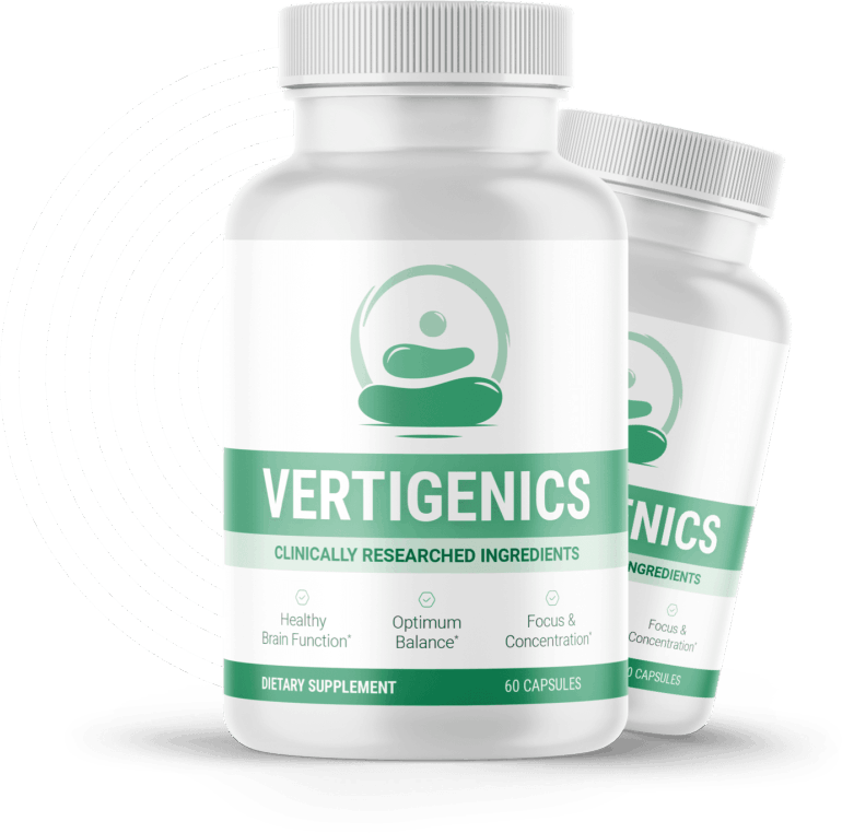 Vertigenics 2-bottle pack for balance and cognitive support